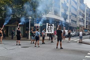 Manifestación de Ernai en San Sebastián