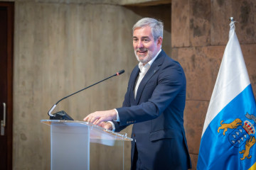 El presidente de Canarias, Fernando Clavijo