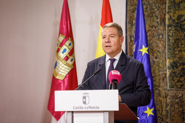 El presidente de Castilla-La Mancha, Emiliano García-Page
