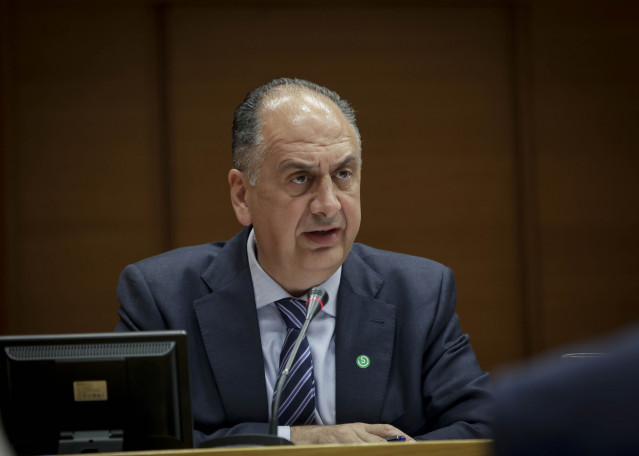 Archivo - El conseller de Emergencias e Interior, Juan Carlos Valderrama, en imagen de archivo.