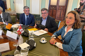 María González Corral, durante la reunión del Consejo Consultivo de la PAC.