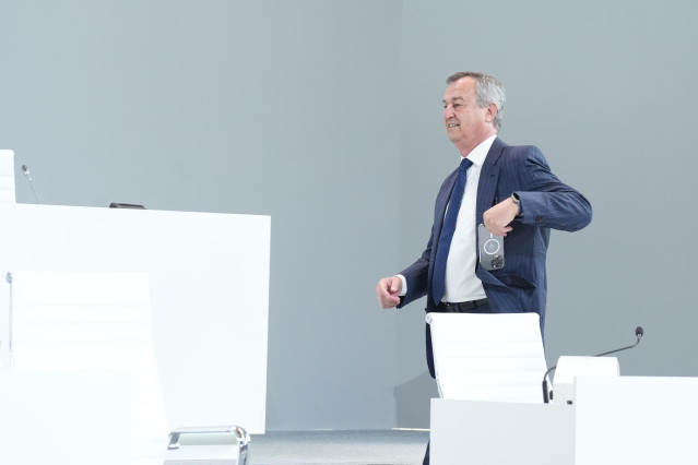 Archivo - El CEO del Banco Sabadell, César González-Bueno, durante la junta general extraordinaria de accionistas de Banco Sabadell, a 6 de agosto de 2025, en Sabadell, Barcelona, Catalunya (España).