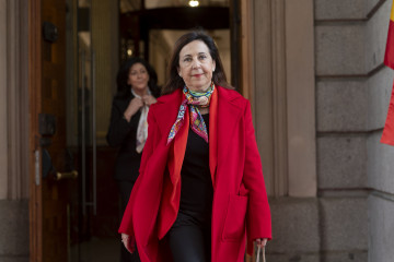 Archivo - La ministra de Defensa, Margarita Robles, en el Congreso de los Diputados.