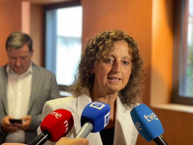 Archivo - La consejera de Educación del Principado, Eva Ledo.