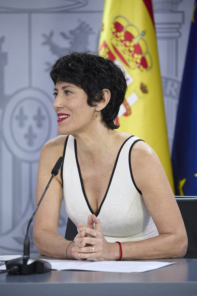 La ministra de Inclusión, Seguridad Social y Migraciones, Elma Saiz