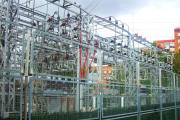 Archivo - Subestación eléctrica