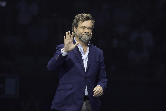 Archivo - El exportavoz de Vox en el Congreso de los Diputados, Iván Espinosa de los Monteros, durante la última jornada del Madrid Economic Forum, en el Palacio de Vistalegre, a 8 de junio de 2025, en Madrid (España).