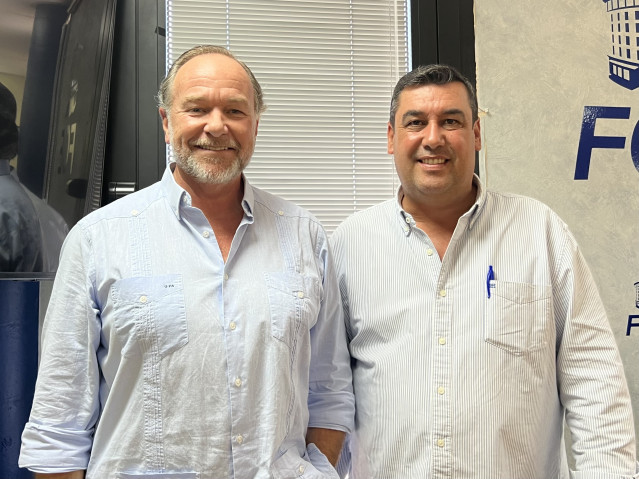 José Luis García-Palacios y Francisco José Gómez Macías (derecha).