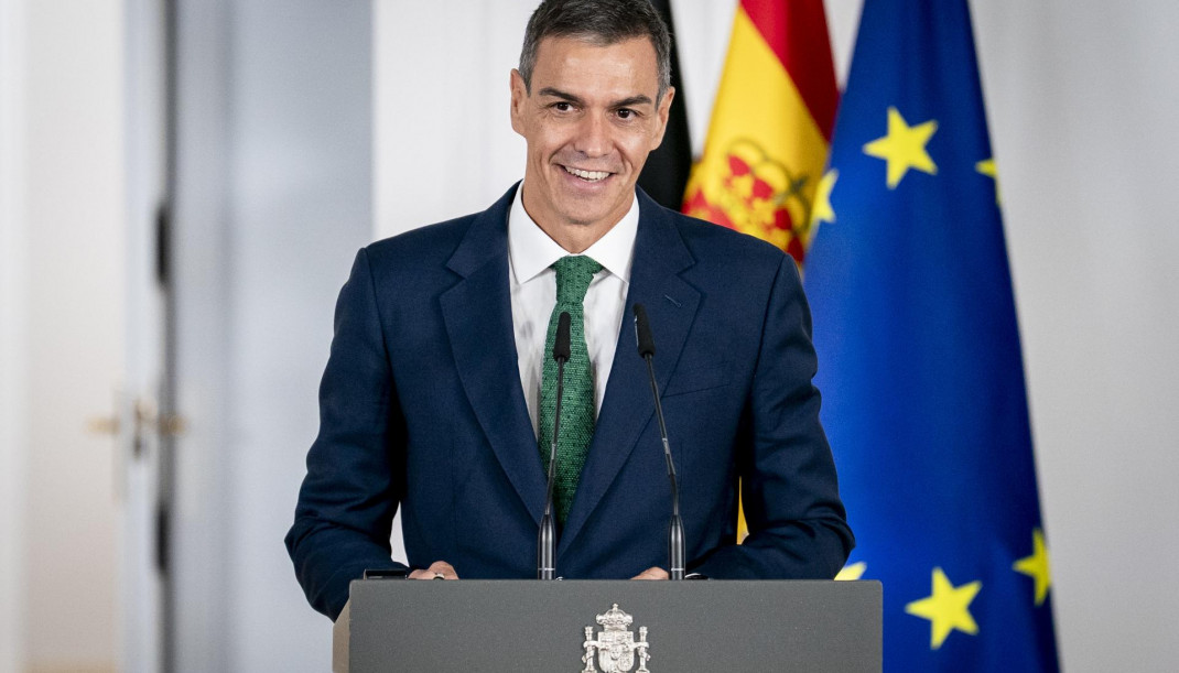 El presidente del Gobierno, Pedro Sánchez