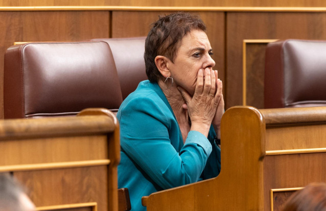 La portavoz de EH Bildu en el Congreso, Mertxe Aizupurua.
