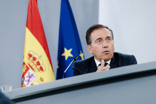 El ministro de Asuntos Exteriores, Unión Europea y Cooperación, José Manuel Albares