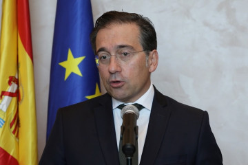 El ministro de Asuntos Exteriores, Unión Europea y Cooperación, José Manuel Albares, a 17 de septiembre de 2025.