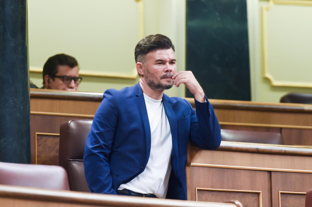 El diputado de ERC Gabriel Rufián.