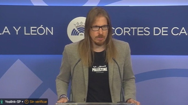 Fernández (Podemos), sobre el juicio con jurado a Begoña Gómez: 