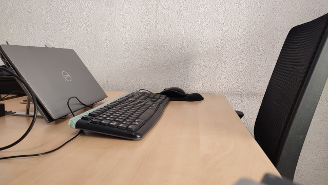 Archivo - Un escritorio vacío. Absentismo laboral.