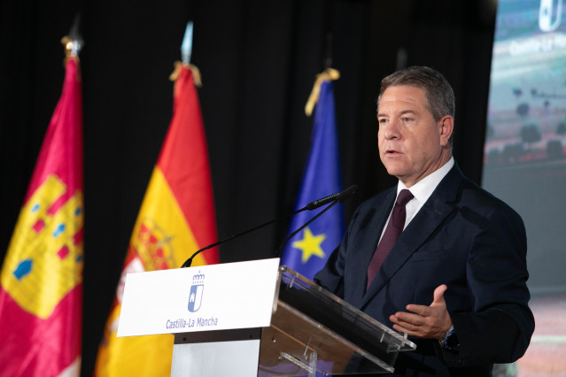 El presidente de Castilla-La Mancha, Emiliano García-Page