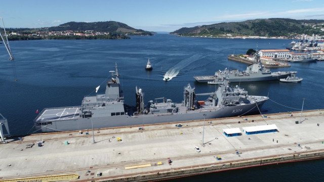 Archivo - Buque AOR realizado en Navantia Ferrol para Australia