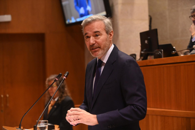 El presidente del Gobierno de Aragón, Jorge Azcón.