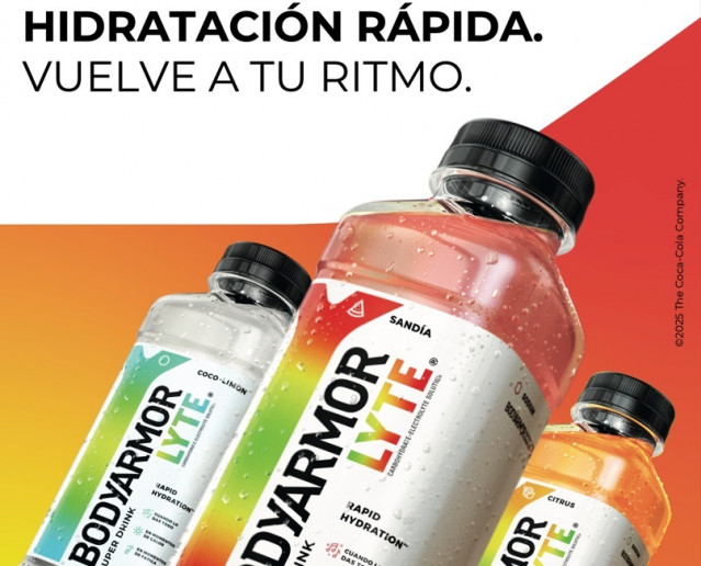 Coca-Cola apuesta por España para lanzar en Europa Bodyarmor Lyte, su bebida de hidratación avanzada