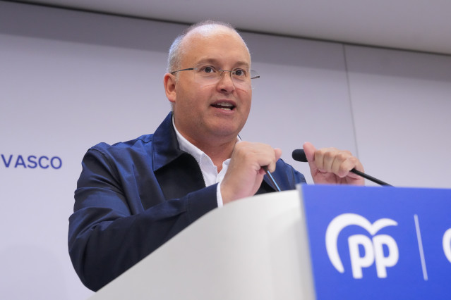 El secretario general del Partido Popular, Miguel Tellado.