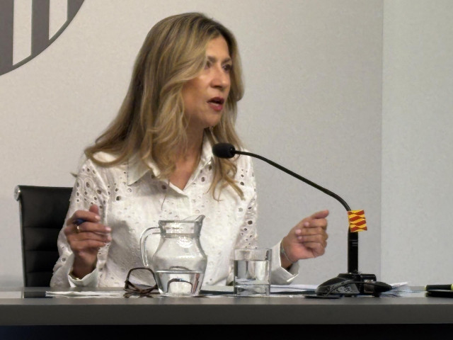 La vicepresidenta del Gobierno de Aragón, Mar Vaquero.