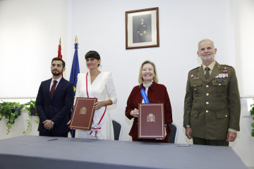 El acto ha tenido lugar en la Delegación de Defensa en Murcia, donde la secretaria de Estado de Digitalización e Inteligencia Artificial, María González Veracruz, ha recibido la Gran Cruz del Mér