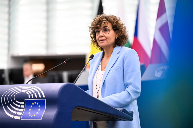 Archivo - La secretaria general del Partido Popular Europeo (PPE) y eurodiputada del PP, Dolors Montserrat