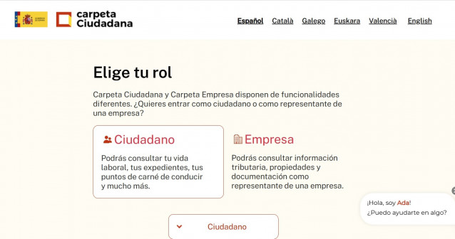 Portal Carpeta Ciudadana