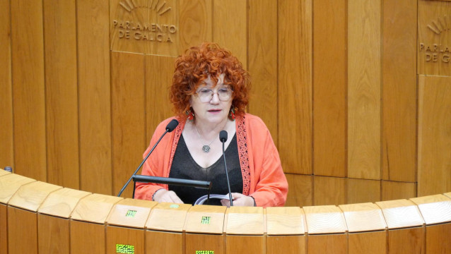 Archivo - La responsable de Relaciones Internacionales del BNG, Montse Prado