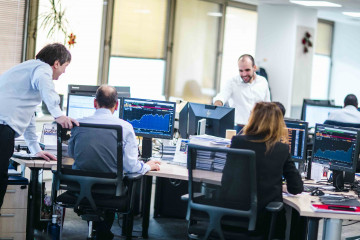 Archivo - Oficinas de Mutuactivos, brazo inversor de Mutua Madrileña.