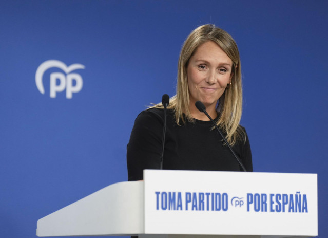 La vicesecretaria de Coordinación Sectorial del PP, Alma Ezcurra.