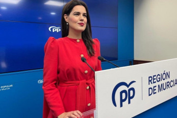 Archivo - La portavoz del PP de la Región de Murcia (PPRM), Miriam Guardiola
