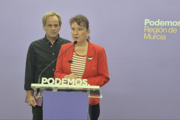 La diputada regional de Podemos-IU-Verdes-AV, María Marín