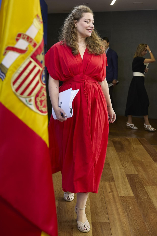 La portavoz del PP en el Congreso, Ester Muñoz.