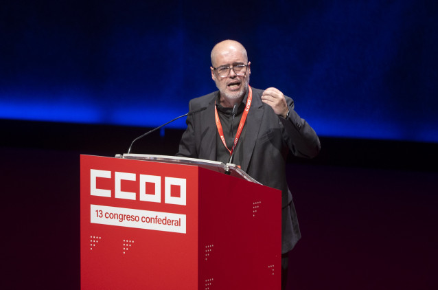 Archivo - El secretario general de CCOO, Unai Sordo.
