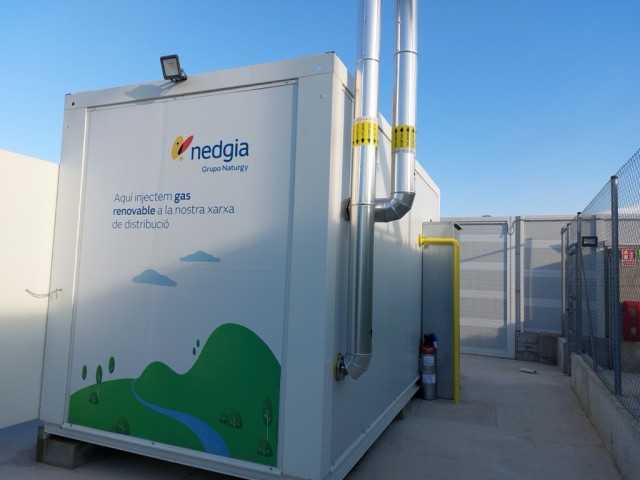 Módulo de inyección de gas verde.
