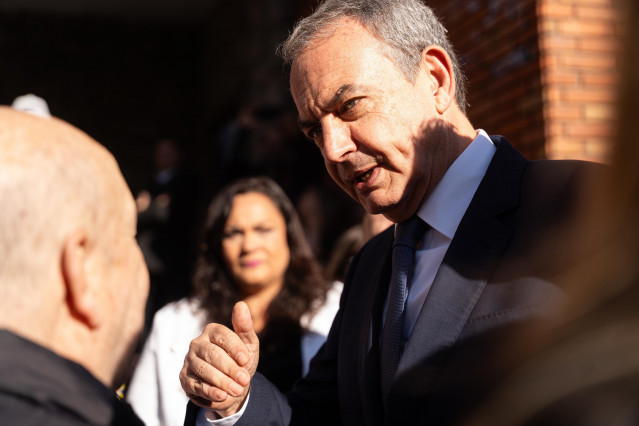 El ex presidente del Gobierno, José Luis Rodríguez Zapatero.