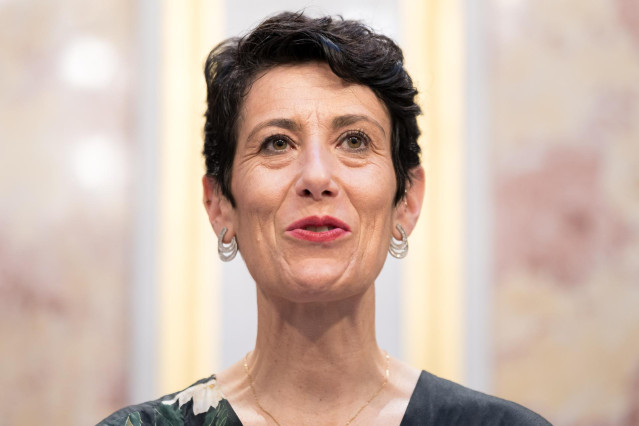 Archivo - La ministra de Inclusión, Seguridad Social y Migraciones, Elma Saiz.