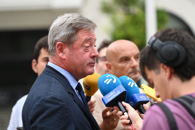 El consejero de Seguridad, Bingen Zupiria
