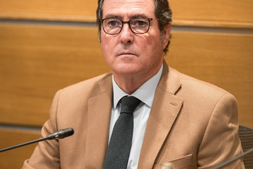 El presidente de la CEOE, Antonio Garamendi