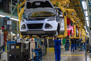 Archivo - Planta de Ford en Almussafes.