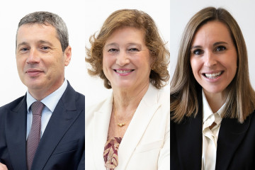 Ricardo Marí, Lourdes Brugera y Silvia Lázaro