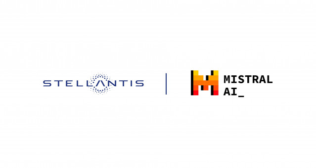 Archivo - Stellantis y Mistral AI