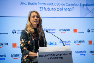 Archivo - La presidenta de CEPYME, Ángela de Miguel