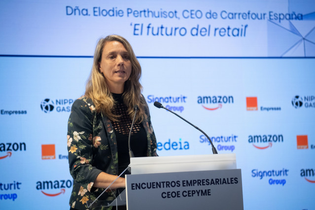 Archivo - La presidenta de CEPYME, Ángela de Miguel