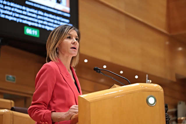 La senadora del PSN, Nuria Medina.