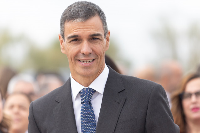 El presidente del Gobierno, Pedro Sánchez