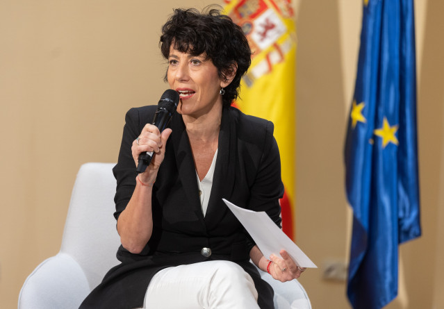 La ministra de Inclusión, Seguridad Social y Migraciones, Elma Saiz. Archivo.