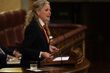 Archivo - La diputada socialista y portavoz del PSOE Montse Mínguez García.