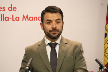 El portavoz de Vox en las Cortes de C-LM, Iván Sánchez.